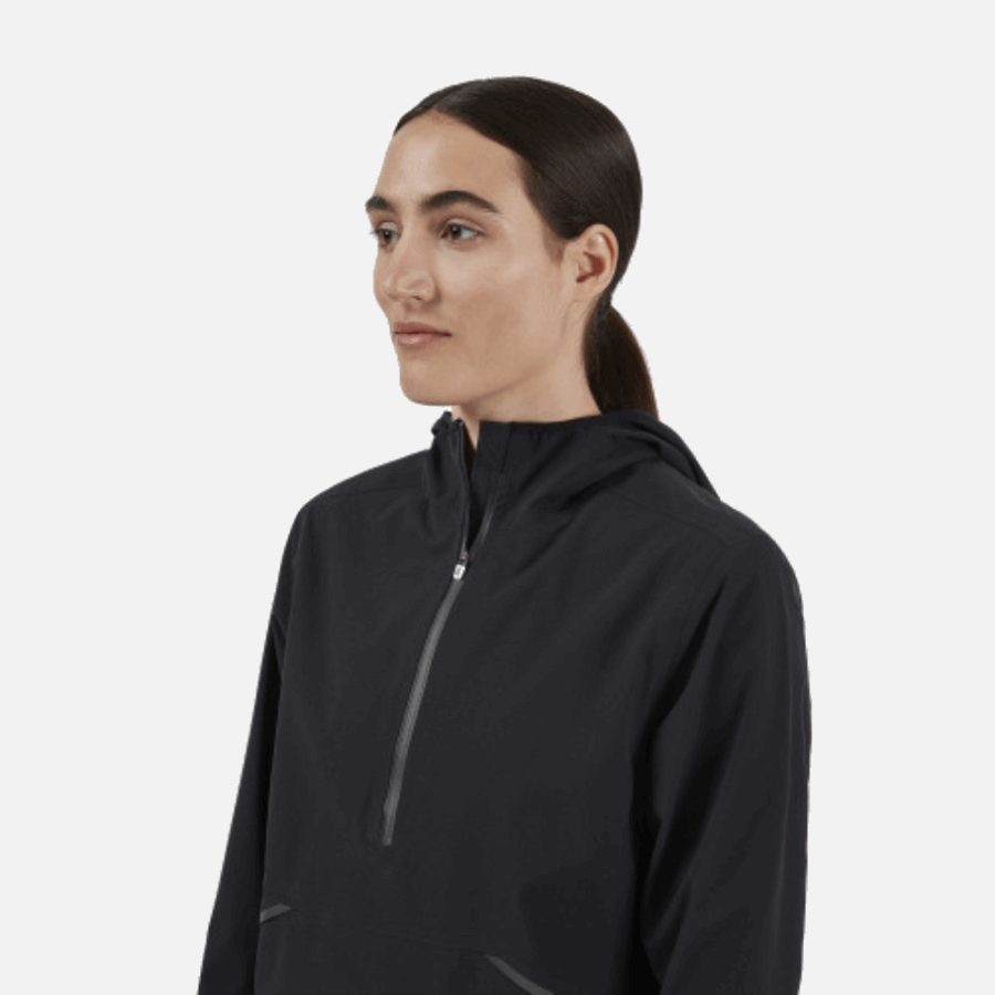 Black On Running Waterproof Anorak