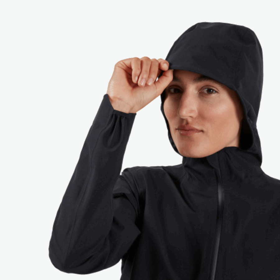 Black On Running Waterproof Anorak