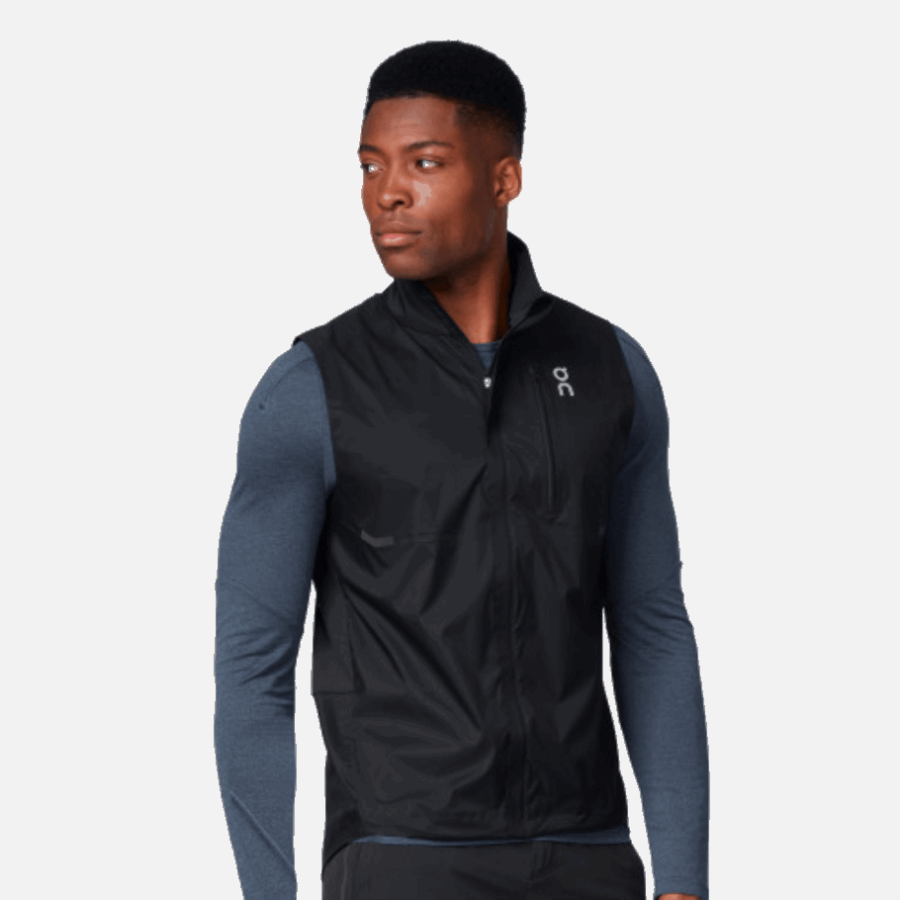 Nouveau Gilet Météo Sur Running Black