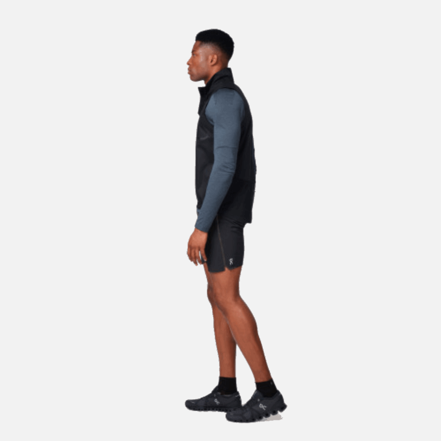 Nouveau Gilet Météo Sur Running Black