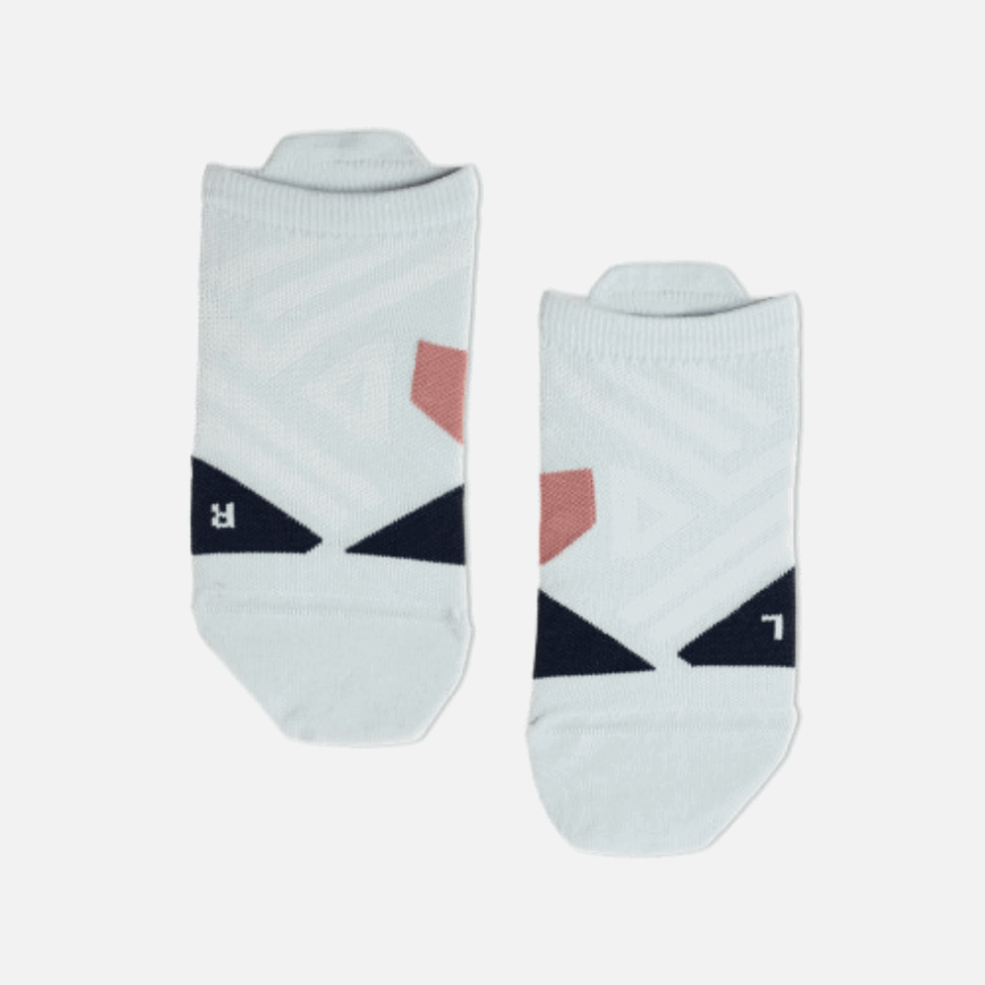 Low Sock Grey-Midnight On Running