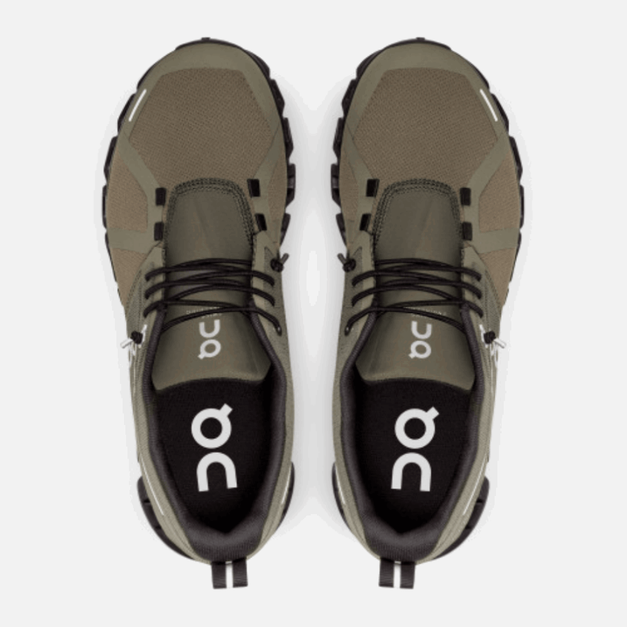Cloud 5 Waterproof Olive-Black On Running New