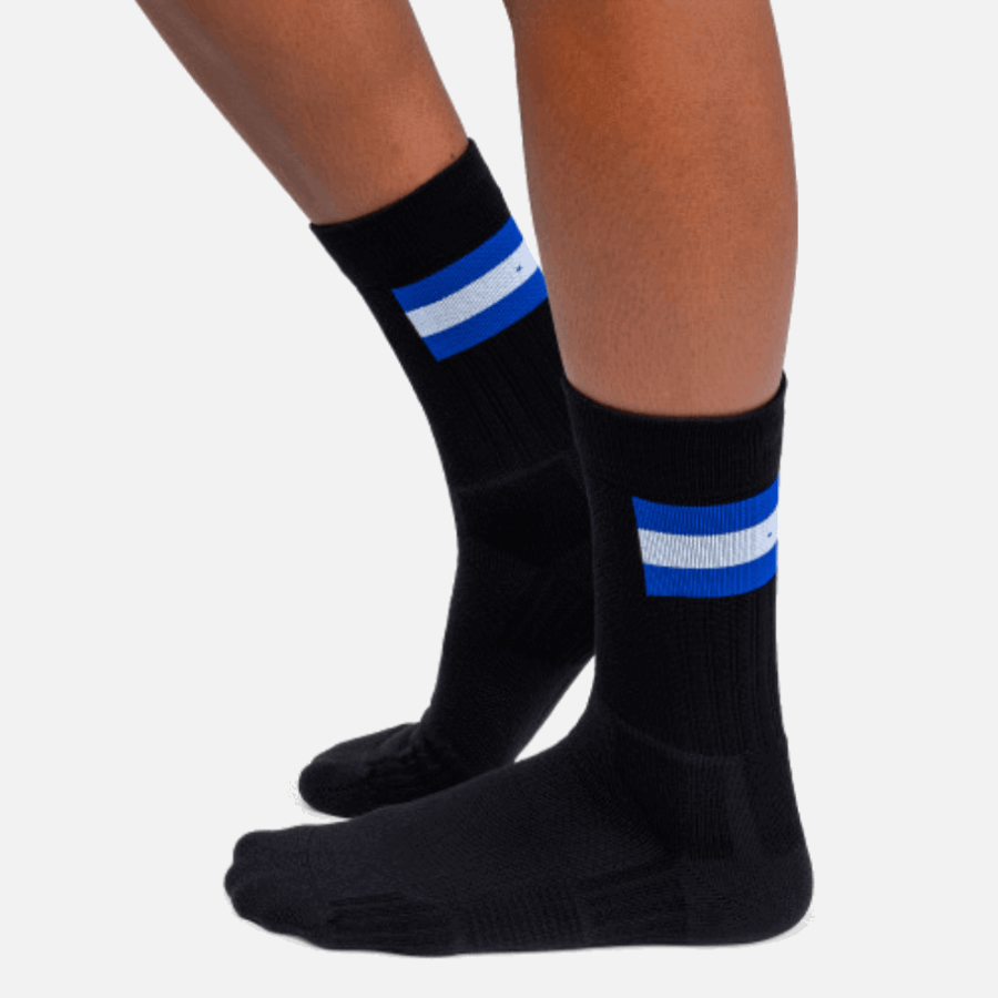 New On Running Tennis Sock Black-Indigo