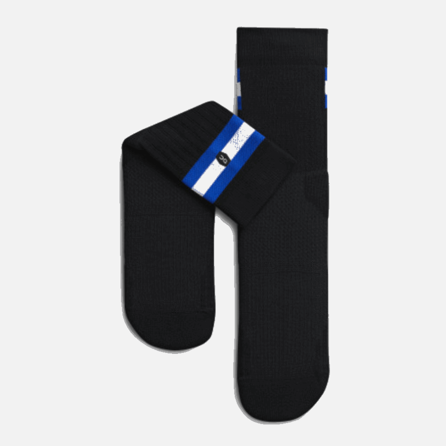 New On Running Tennis Sock Black-Indigo