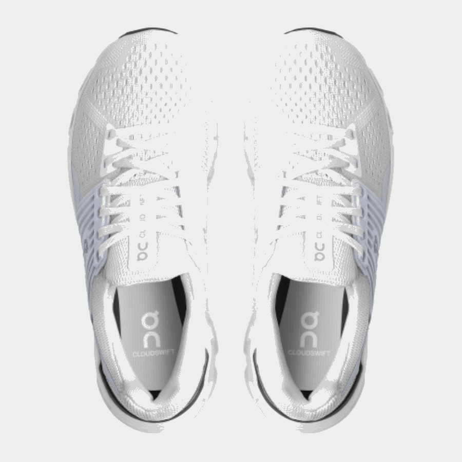 On Running Cloudswift All White
