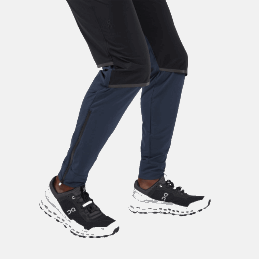 Sur Pantalon Imperméable Running Noir-marine