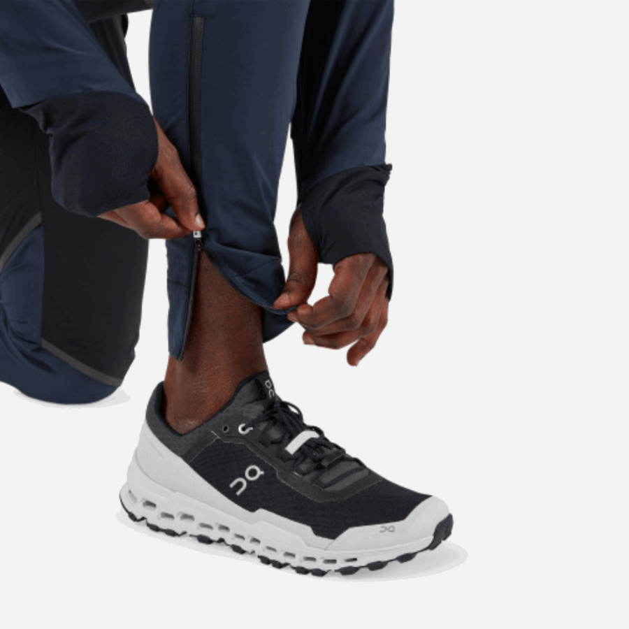 Sur Pantalon Imperméable Running Noir-marine