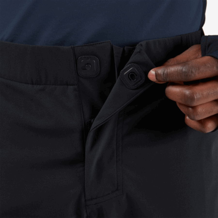 Sur Pantalon Imperméable Running Noir-marine