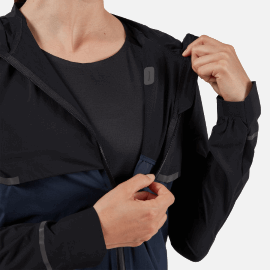 On Running Weather Jacket Black-Navy