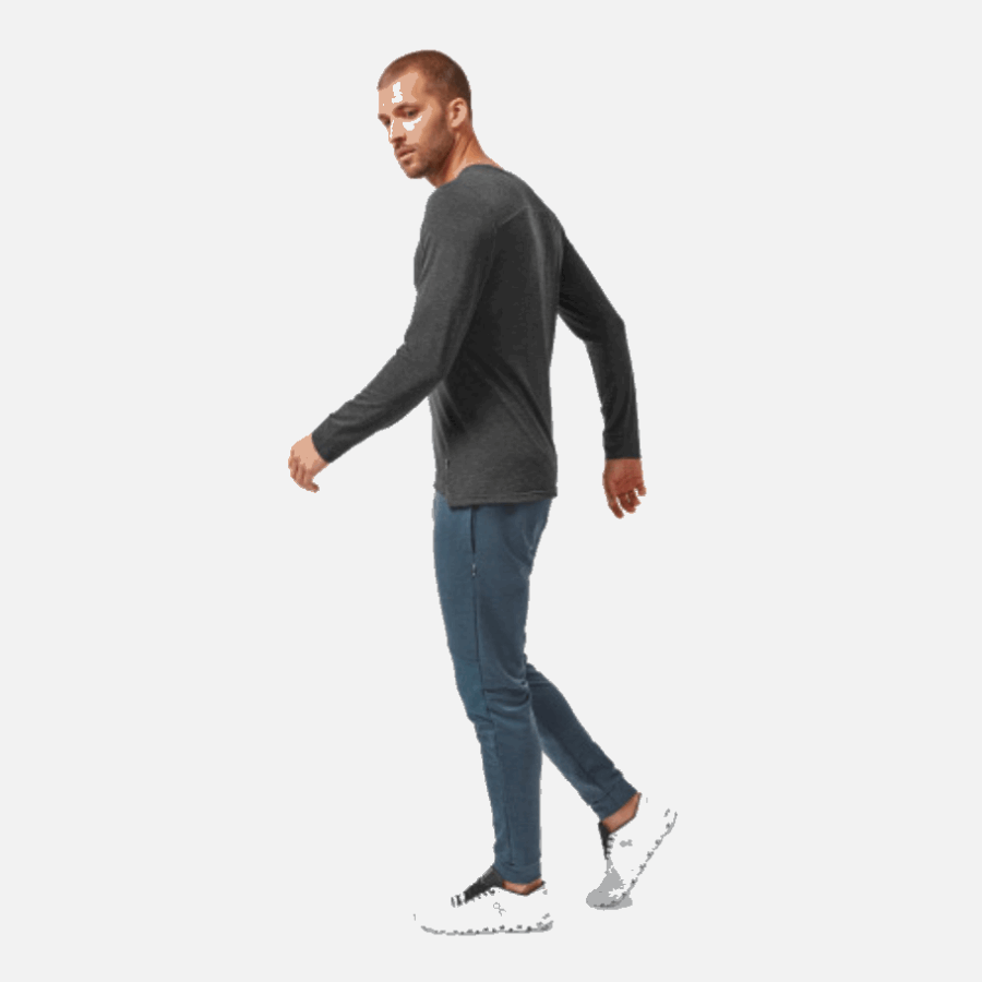 Sur Running Confort Long-t Noir