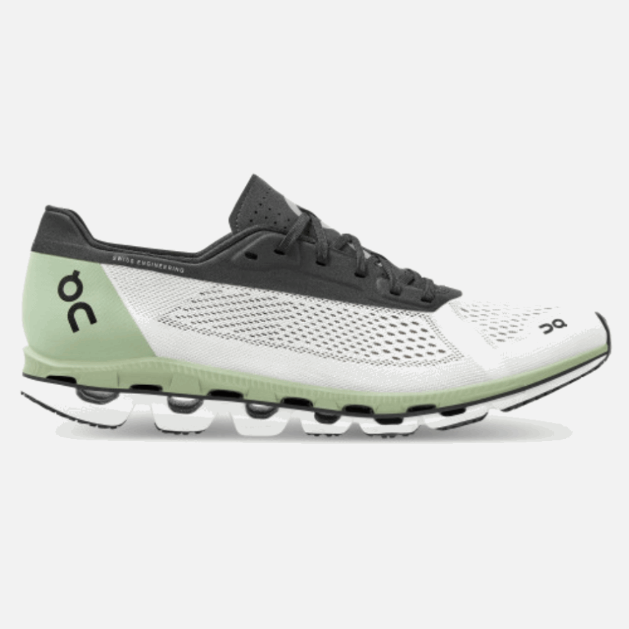 Nouveau Sur Running Cloudboom Blanc-noir