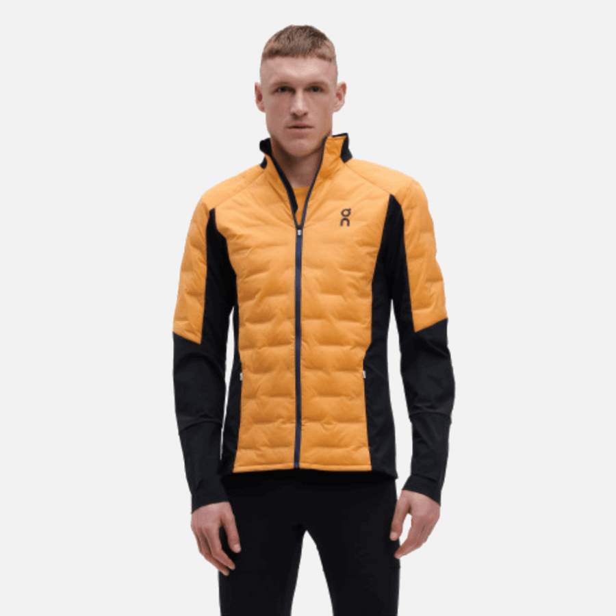 Mangue-noir Sur La Veste Climatique De Course