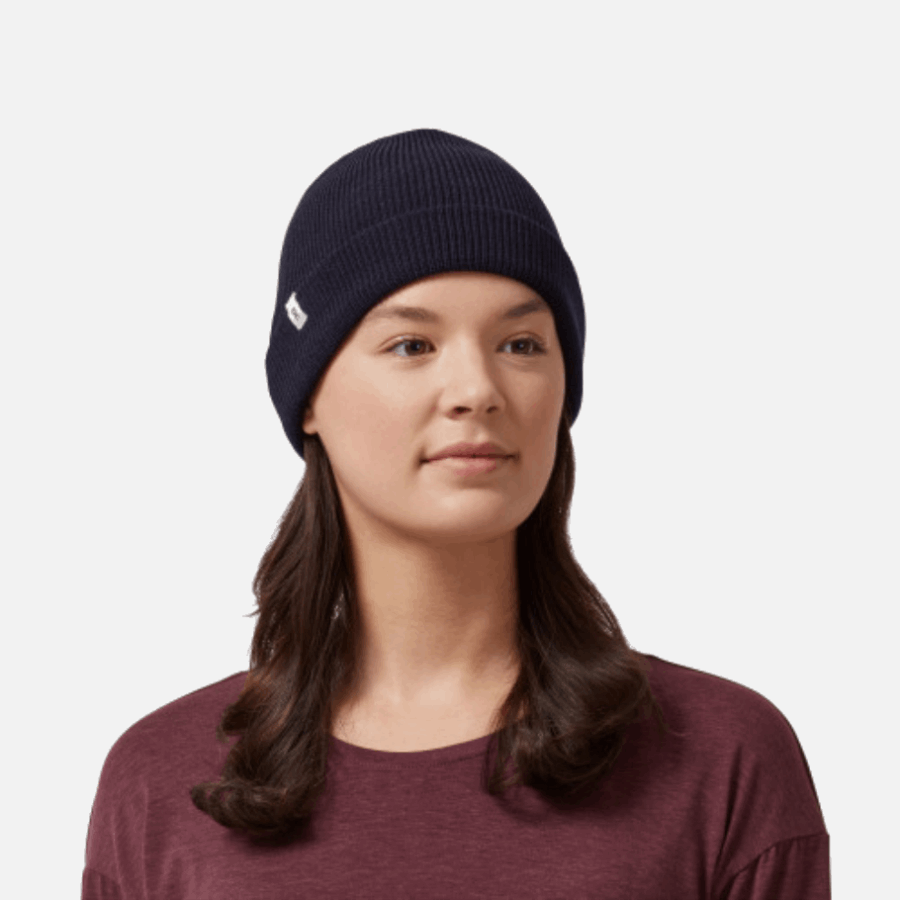 Bonnet Mérinos Marine Sur Running