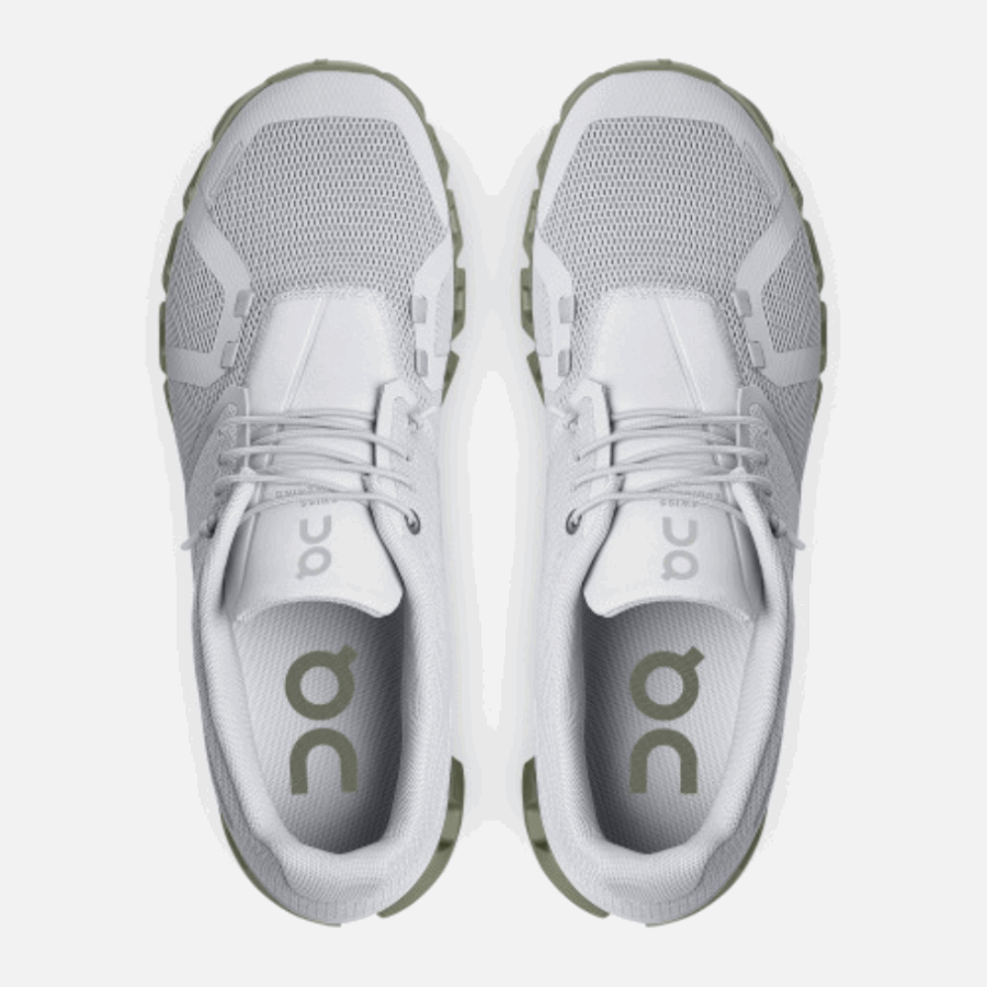 Nouveau Sur Running Cloud 5 Glacier-reseda