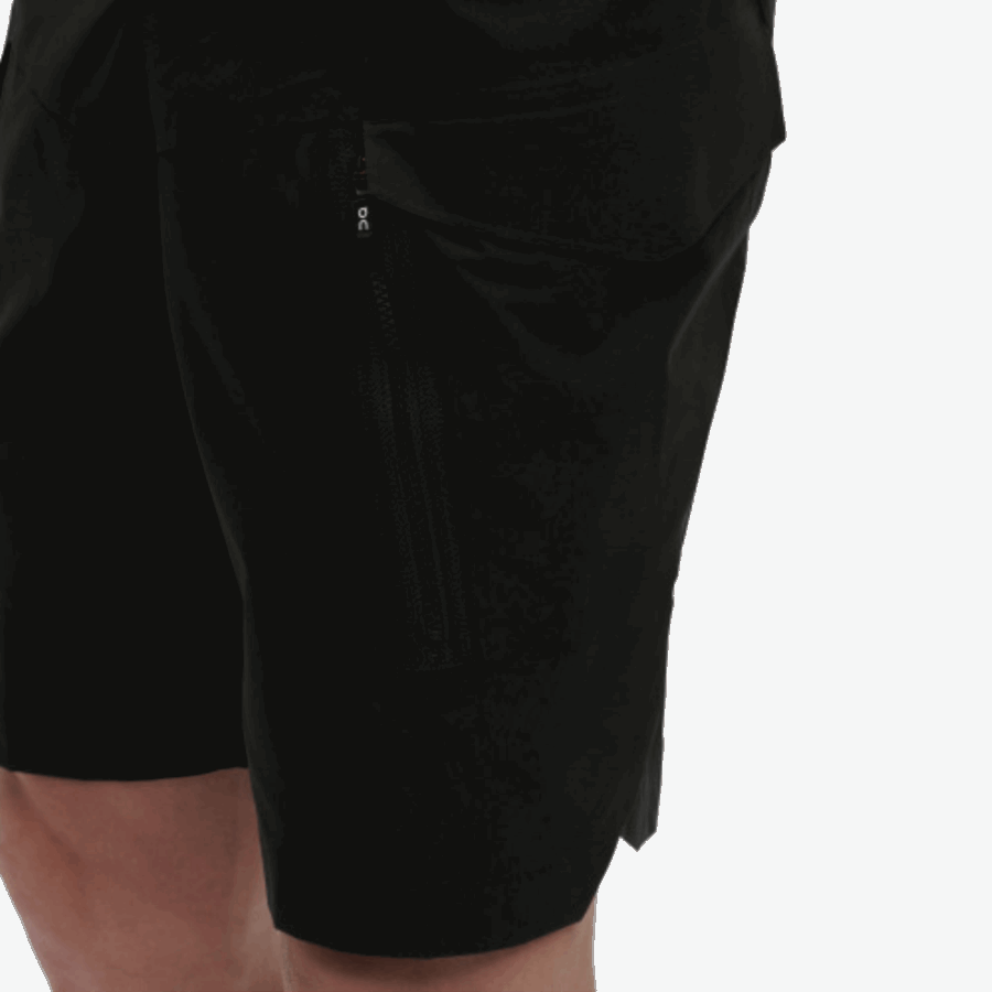 Short Explorateur Sur Running Noir