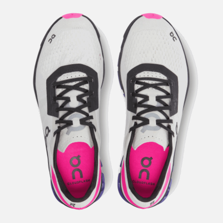 Cloudflash On Running White-Indigo