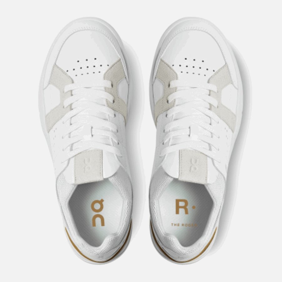 THE ROGER Clubhouse White-Bronze On Running