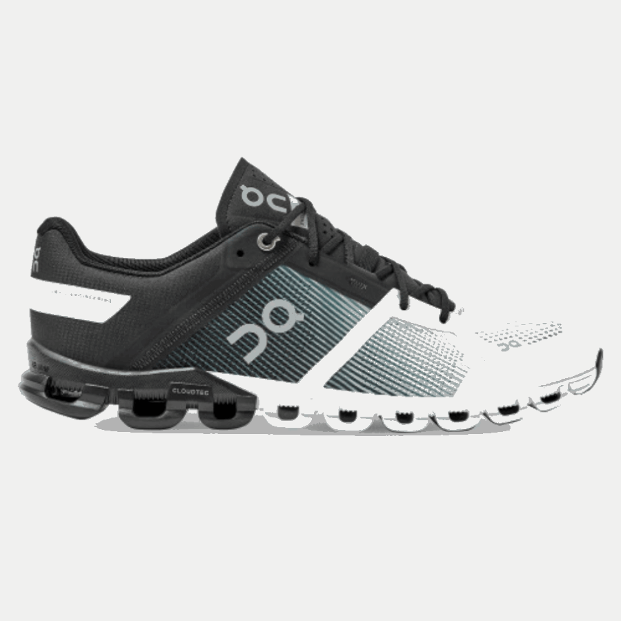 Nouveau Cloudflow Sur L'exécution En Noir Et Blanc