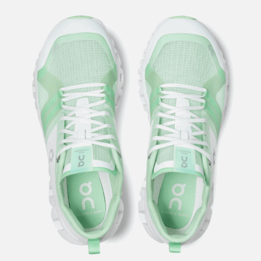 Cloud X Shift White-Matcha On Running