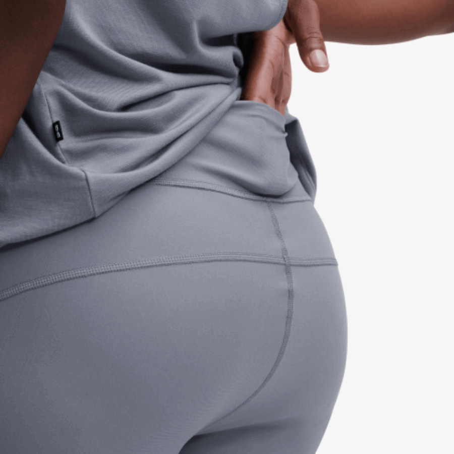 Fashion On Running Active Tights Granite