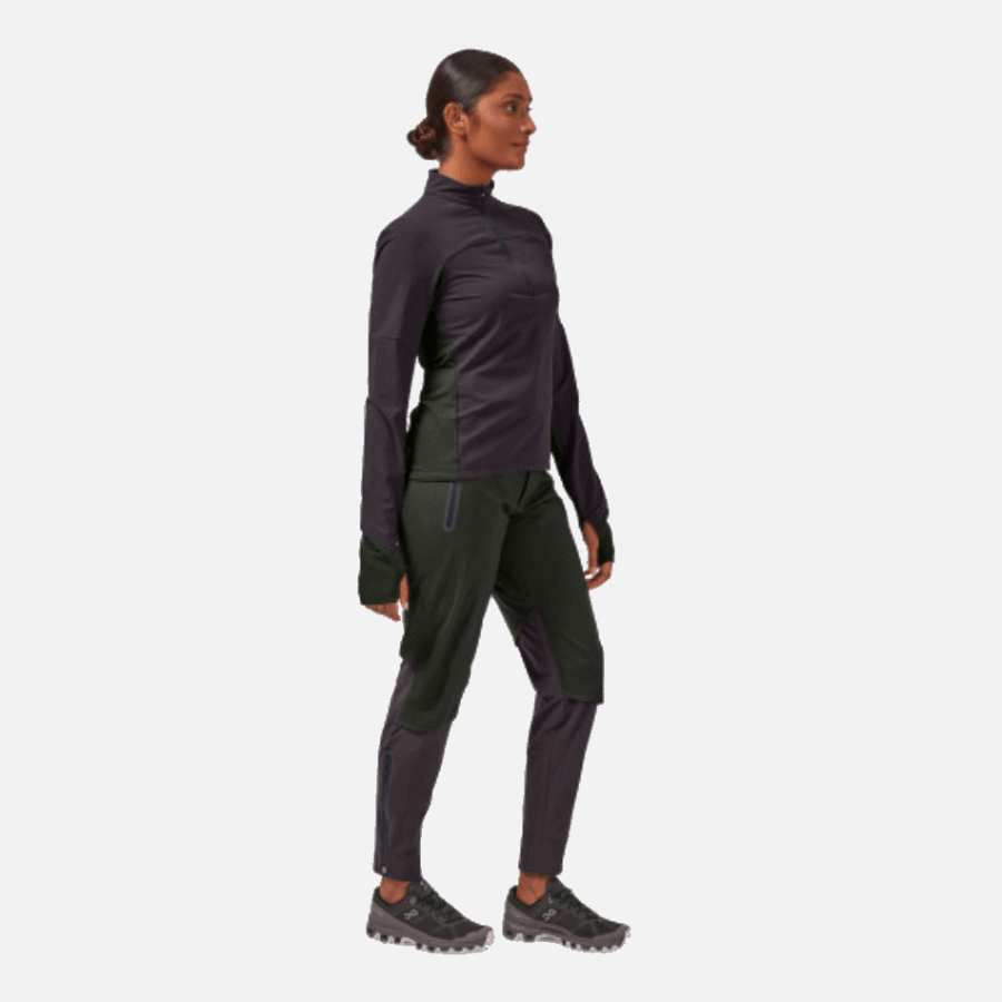 On Running Waterproof Pants Shadow-Pebble