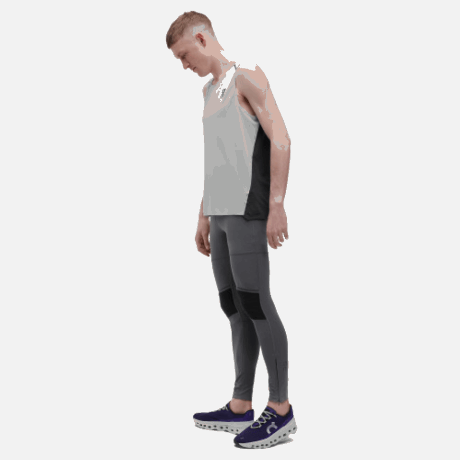 On Running Tights Long Shadow-Black