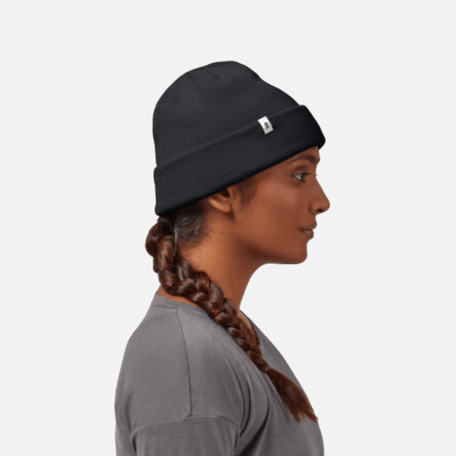 Fashion On Running Merino Beanie Black