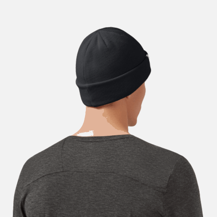 Fashion On Running Merino Beanie Black