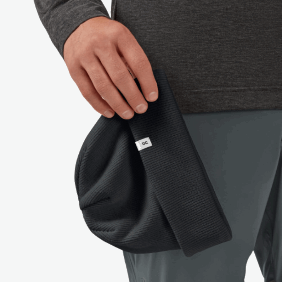 Fashion On Running Merino Beanie Black