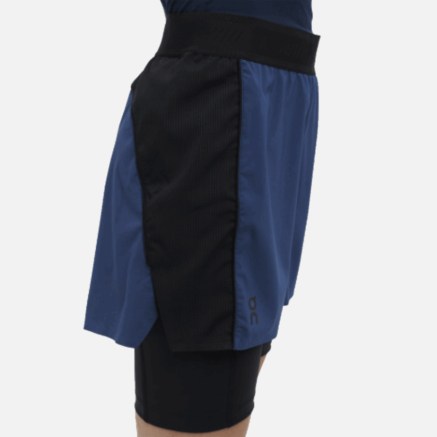 On Running Active Shorts Denim-Black Fashion