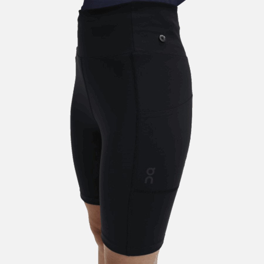 On Running Active Shorts Denim-Black Fashion