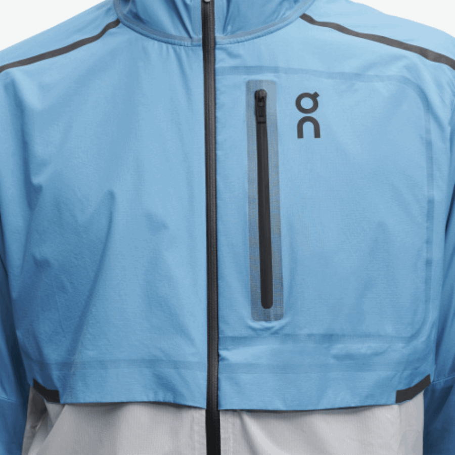 On Running Weather Jacket Niagara-Glacier