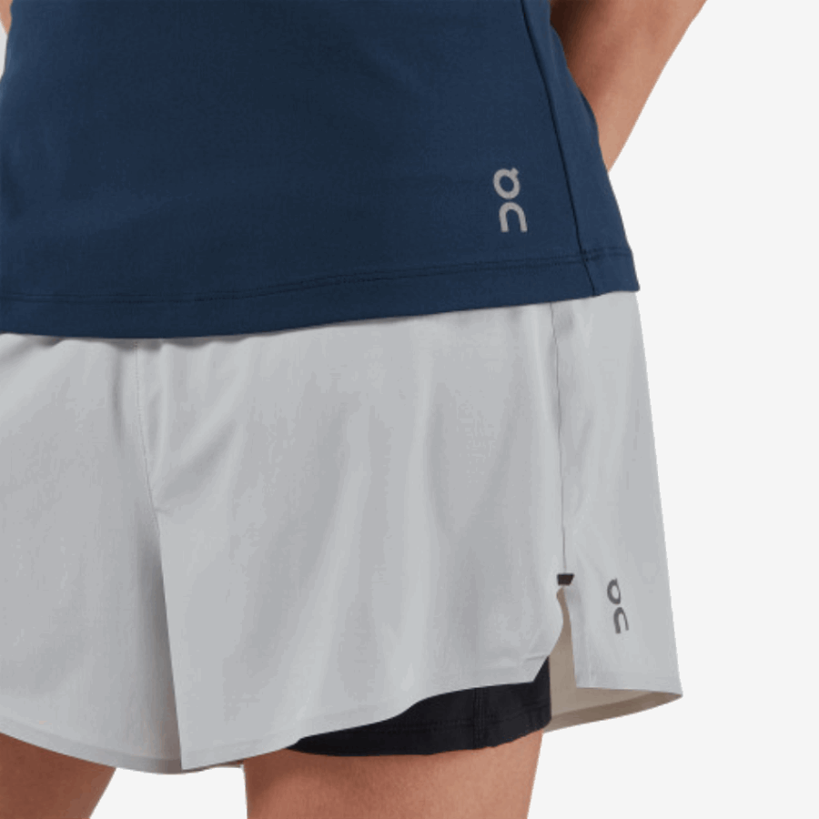 On Running Running Shorts Glacier-Black