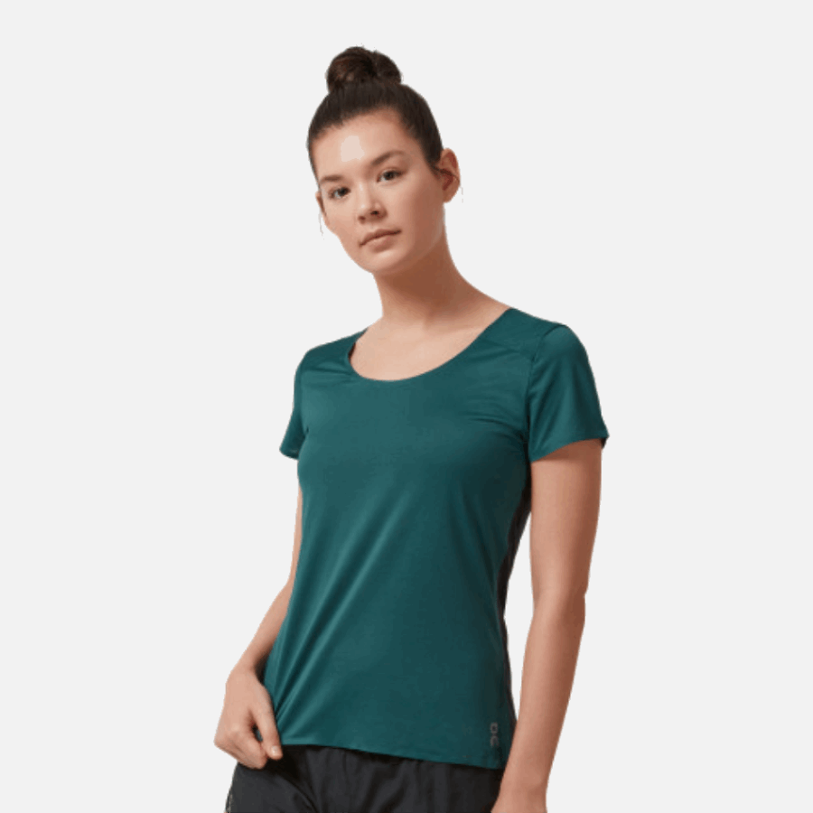 Fashion On Running Performance-T Evergreen-Black