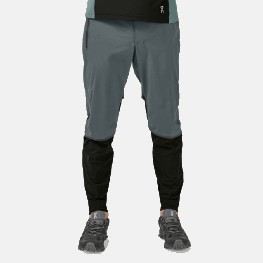 On Running Waterproof Pants Shadow-Black