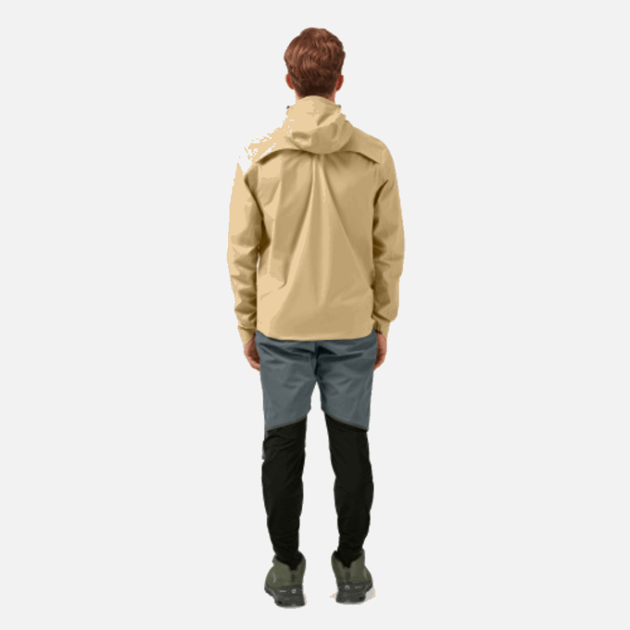 On Running Waterproof Anorak Camel