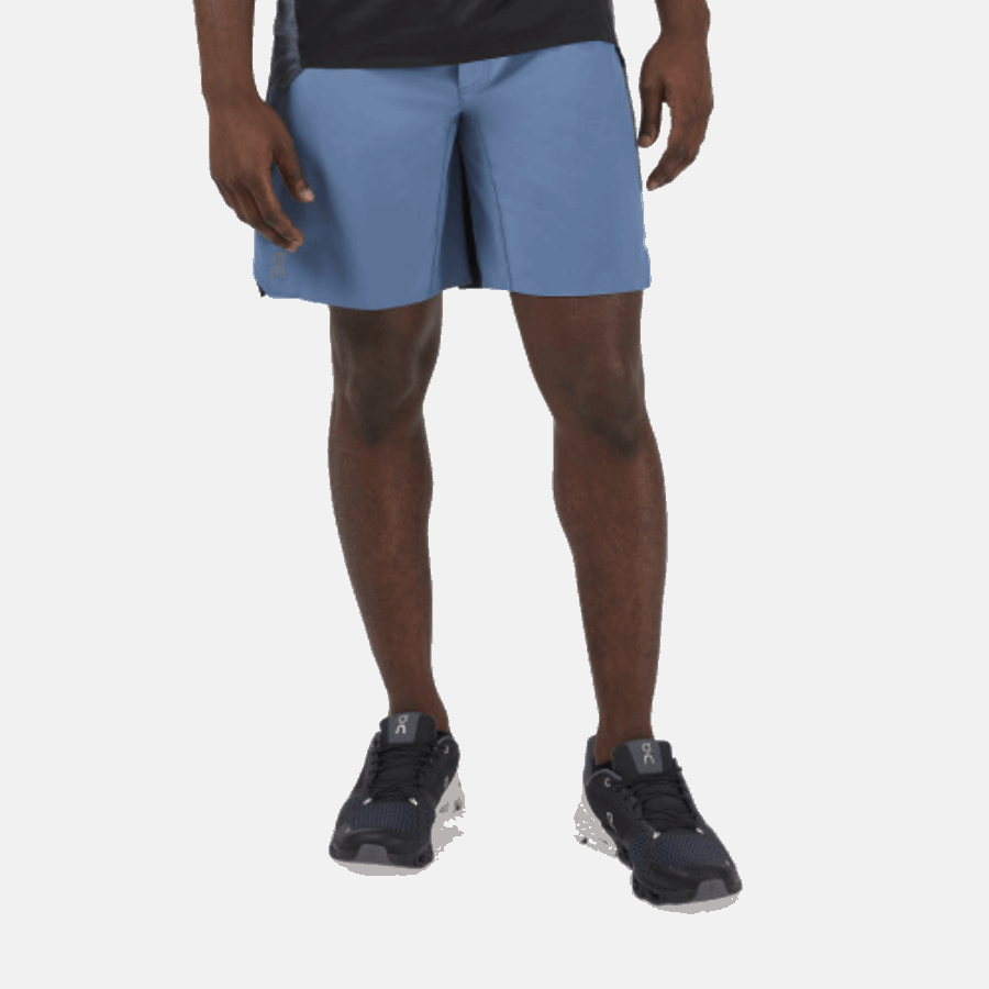 On Running Lightweight Shorts Cerulean-Black