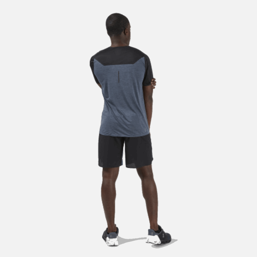 On Running Lightweight Shorts Cerulean-Black