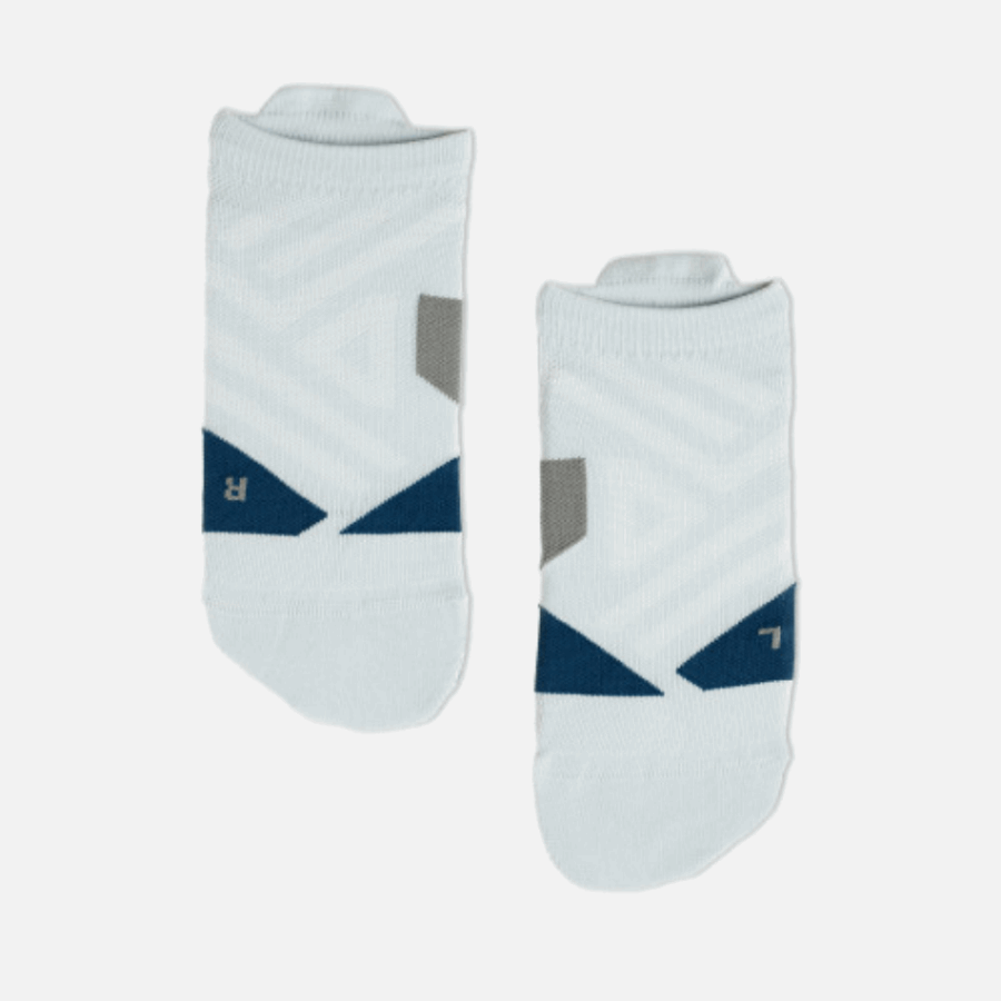 On Running Low Sock Grey-Denim