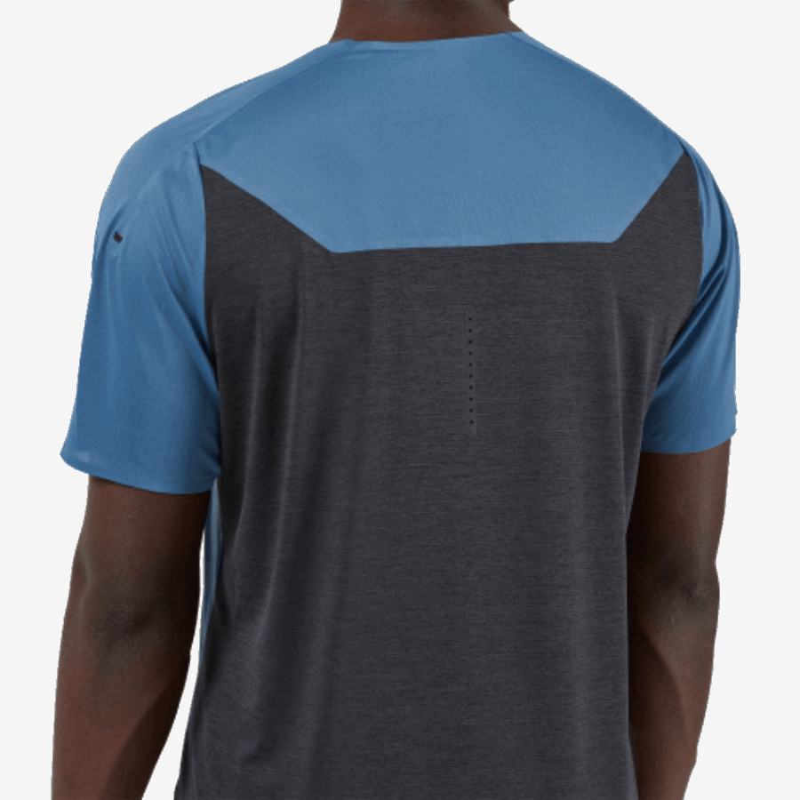 On Running Performance-T Men Cerulean-Black