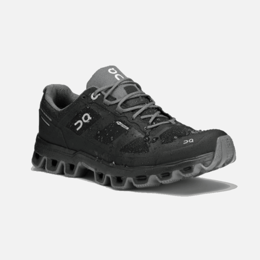 On Running Cloudventure Waterproof Black-Graphite