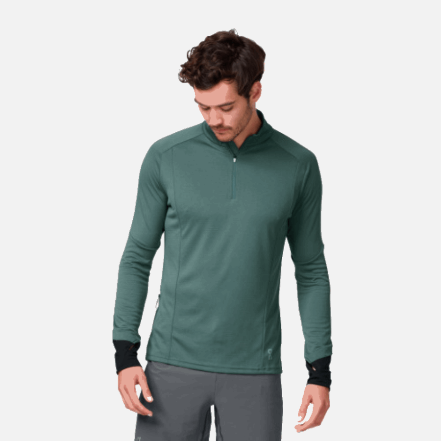 On Running Weather Shirt Olive