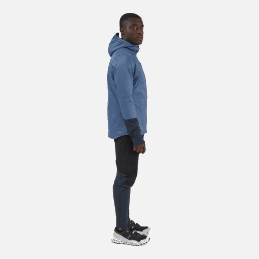 On Running Insulator Jacket Cerulean-Navy