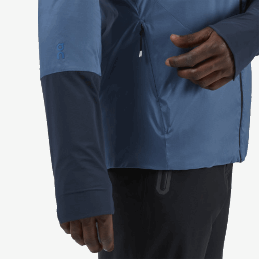 On Running Insulator Jacket Cerulean-Navy
