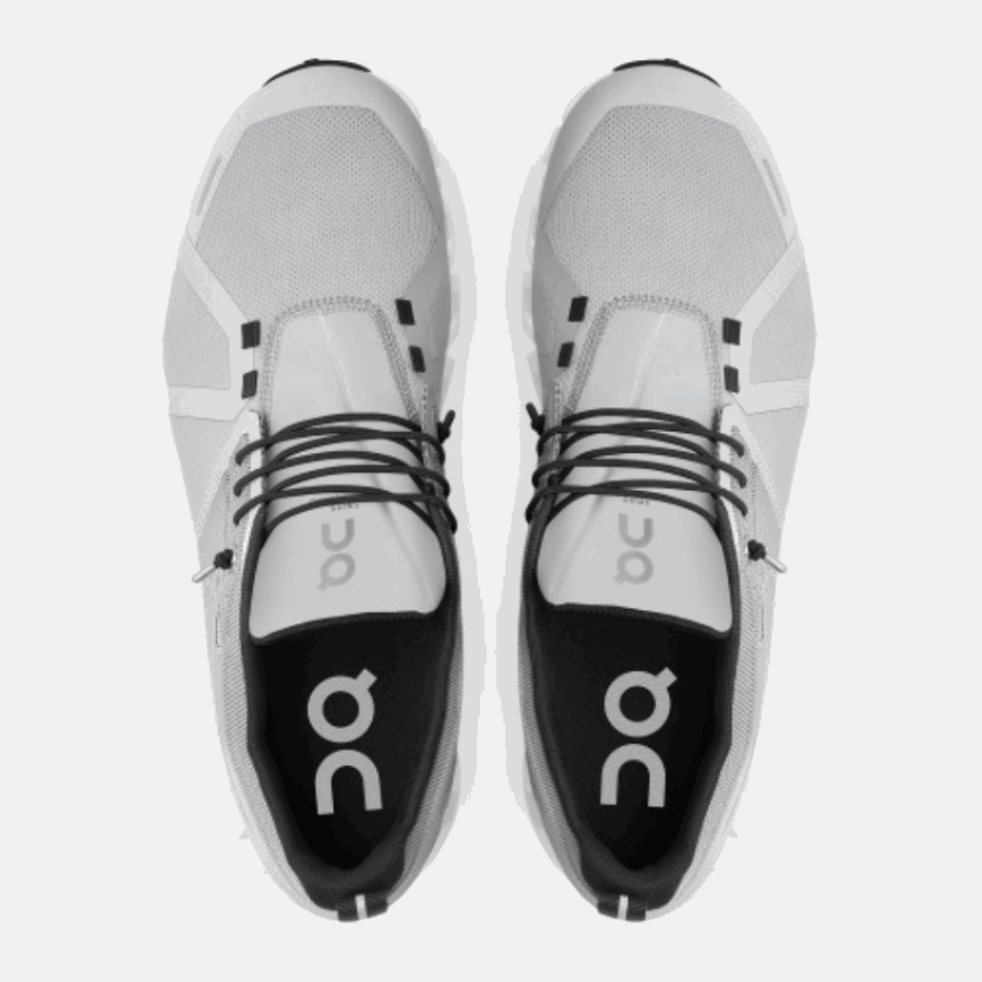 On Running Cloud 5 Waterproof Men Glacier-White