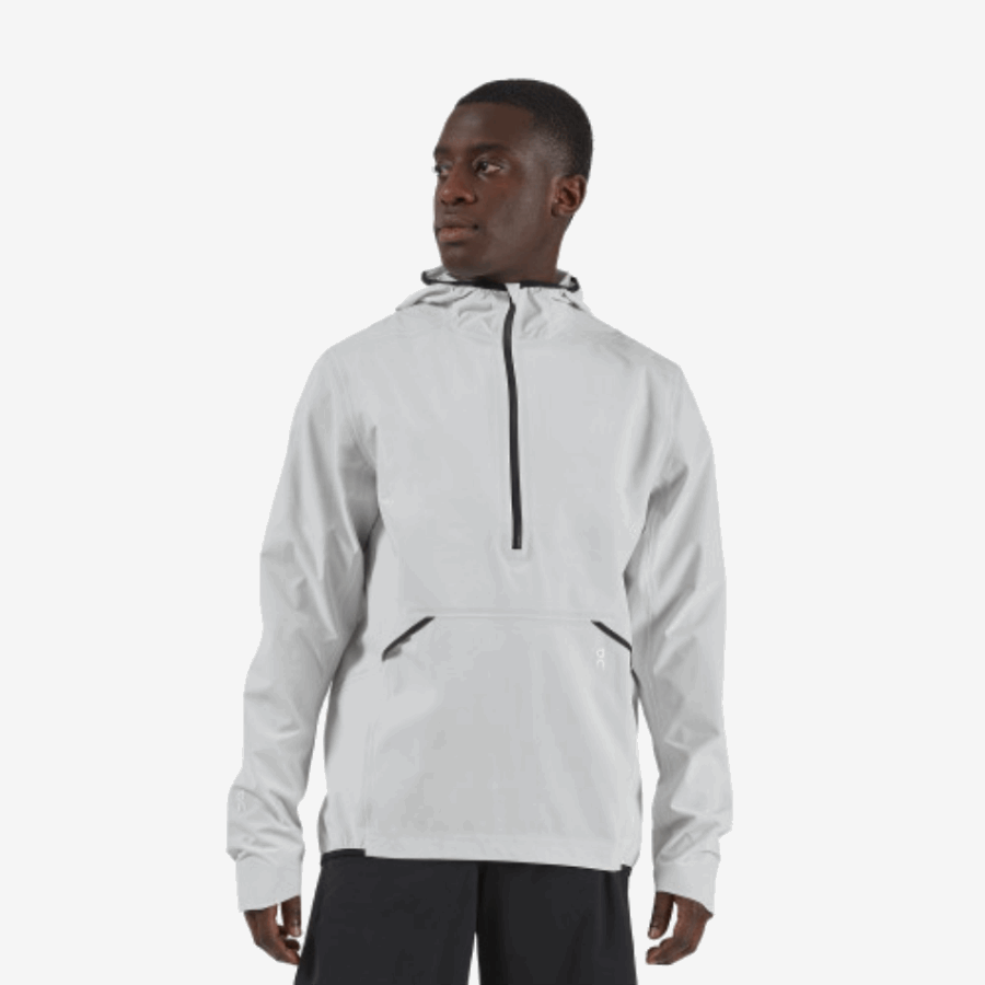 On Running Waterproof Anorak Men White