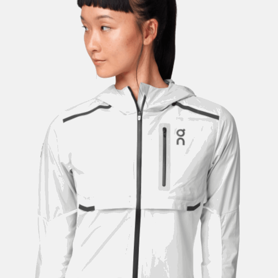 On Running Weather Jacket Grey-White