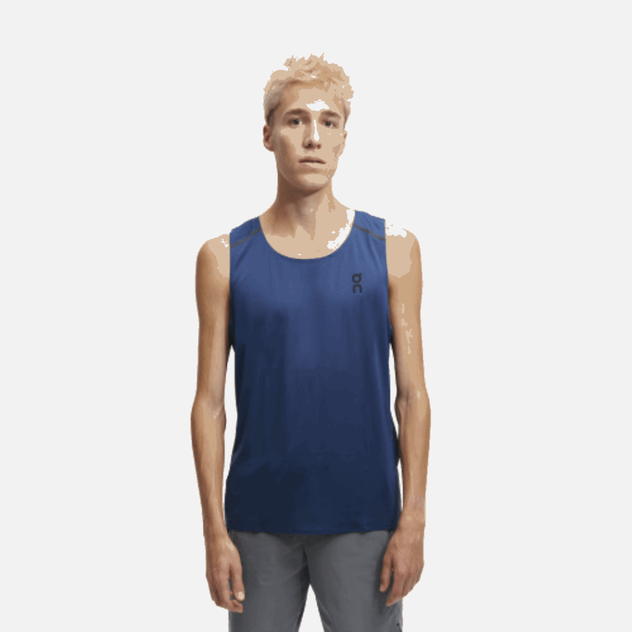 On Running Tank-T Denim-Navy Fashion