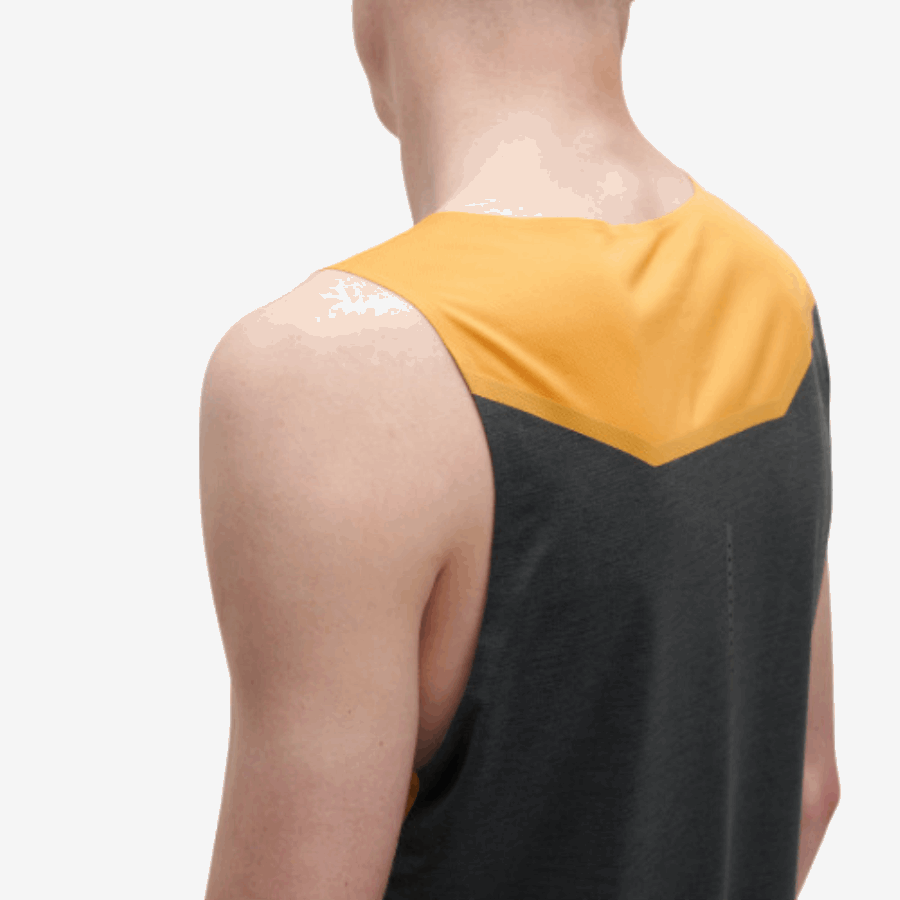 On Running Tank-T Men Mango-Black