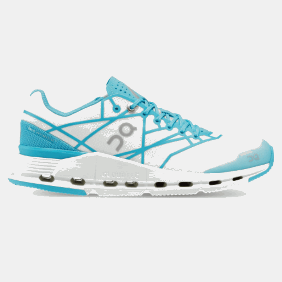 Fashion On Running Cloudnova Z5 White-Cyan